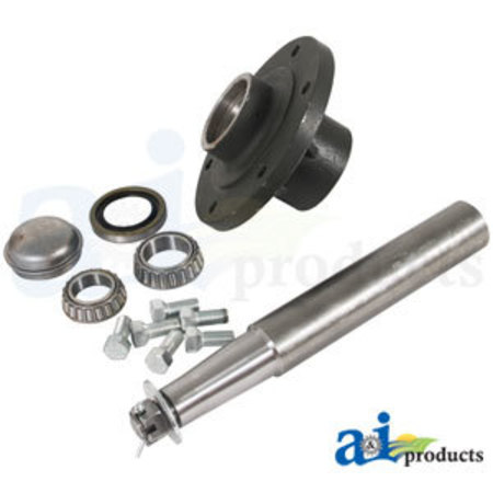 A & I PRODUCTS Hub & Spindle Assy. (6 Bolt) 21" x12" x5" A-HS30006S6